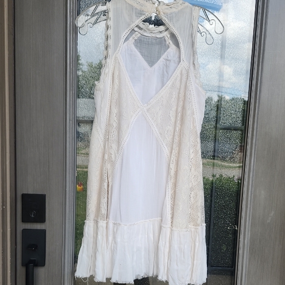 Free People Lace Mini Dress - Picture 4 of 6